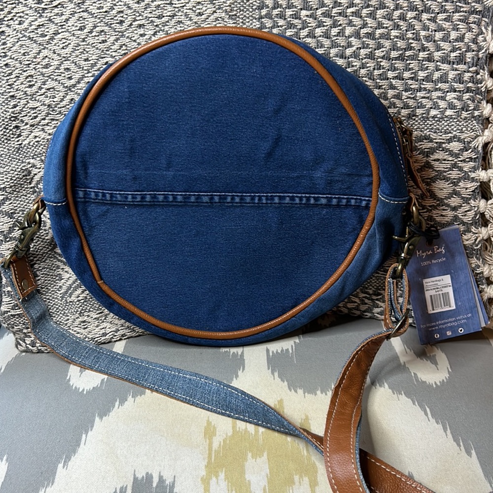 MYRA BAG Janesa Valoran Small & Crossbody Bag Denim Collection - Picture 7 of 10